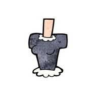 cartoon female body N33