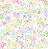 Seamless floral background N18