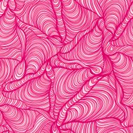 colorful seamless abstract hand-drawn pattern waves background N3