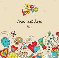 Love and heart