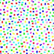 Colorful book icons background N2