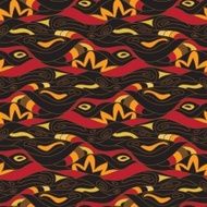 AFRICAN Seamless Pattern