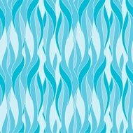 Sea Waves Abstract Seamless Pattern