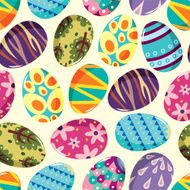 seamless Easter Egg pattern N4