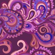 Decorative floral pattern