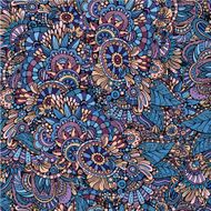 decorative floral seamless pattern