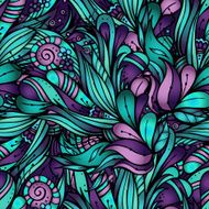 decorative floral seamless pattern N2