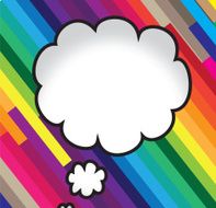bubble speech themes idea design N10