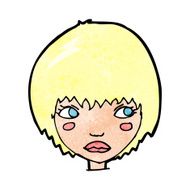 cartoon unhappy girl N24