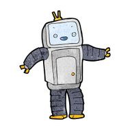 Cartoon Robot N378