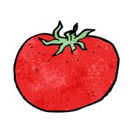 Cartoon Tomato N191