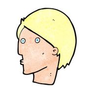 cartoon surprised face N25