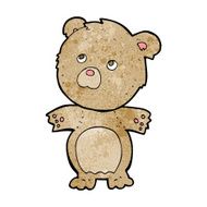 cartoon funny teddy bear N21