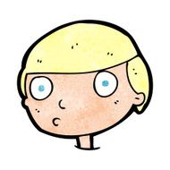 cartoon boy staring N25