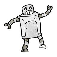 Cartoon Robot N379