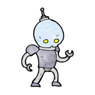 cartoon alien robot N24