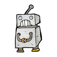 Cartoon Robot N380