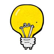 Cartoon Light Bulb N89