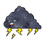 Cartoon Thundercloud N34