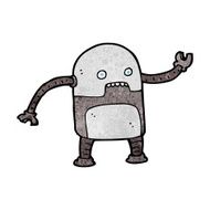 Funny Cartoon Robot N68
