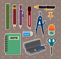 stationery stickers N3