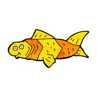cartoon funny fish N47