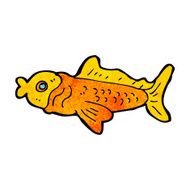 cartoon funny fish N49
