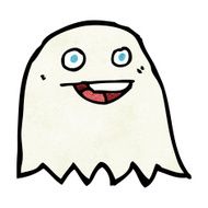 Cartoon Ghost N210