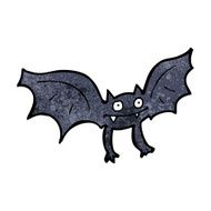 cartoon vampire bat N45