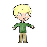 cartoon happy man N631