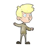 cartoon curious boy N53