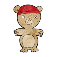 cartoon teddy bear N373