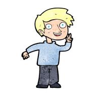 cartoon boy posing for photo N12
