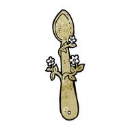 Cartoon Wooden Spoon N30