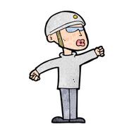 cartoon security guy N14