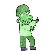 cartoon monster man N20