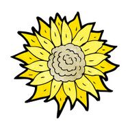 Cartoon Sunflower N42