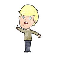 Cartoon Man Asking Question N106