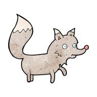 cartoon wolf cub N21