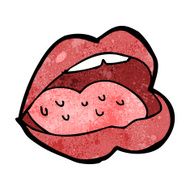 cartoon open mouth N22