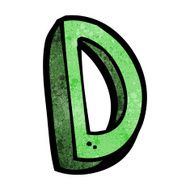 cartoon letter N206