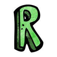 cartoon letter N209