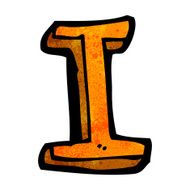 cartoon letter N216