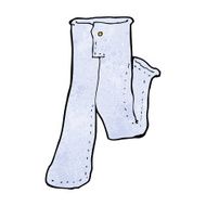 cartoon pair of jeans N16