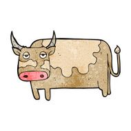 Cartoon Cow N119