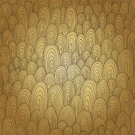 Seamless hand-drawn abstract pattern Endless texture in warm co N4