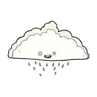 Cartoon Rain Cloud N61