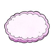 cartoon decorative cloud N49