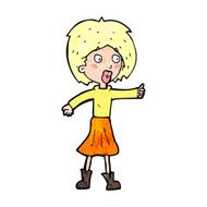 Cartoon Woman N66