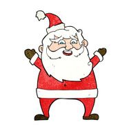 jolly santa cartoon N38